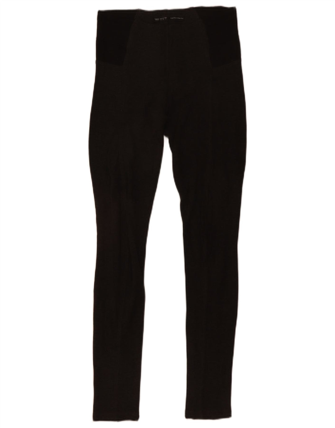 Zara Leggings Femme UK 4 XS Gris Colorblock