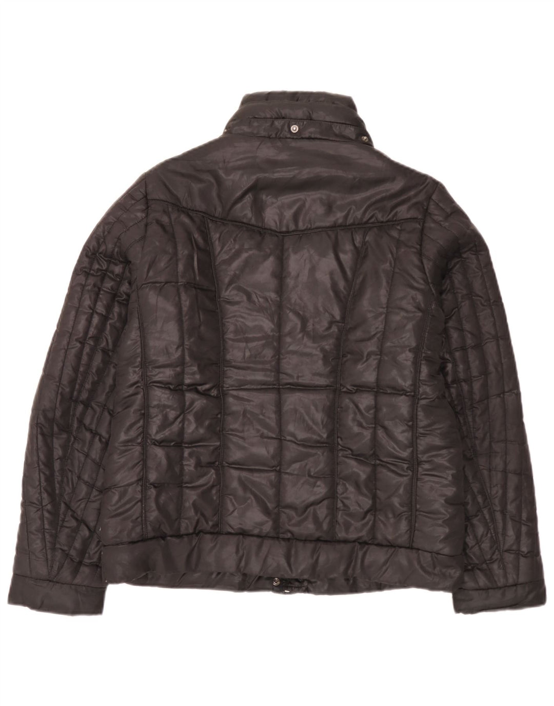 Tommy Hilfiger Veste matelassée pour femme UK 16 Large Noir Polyester