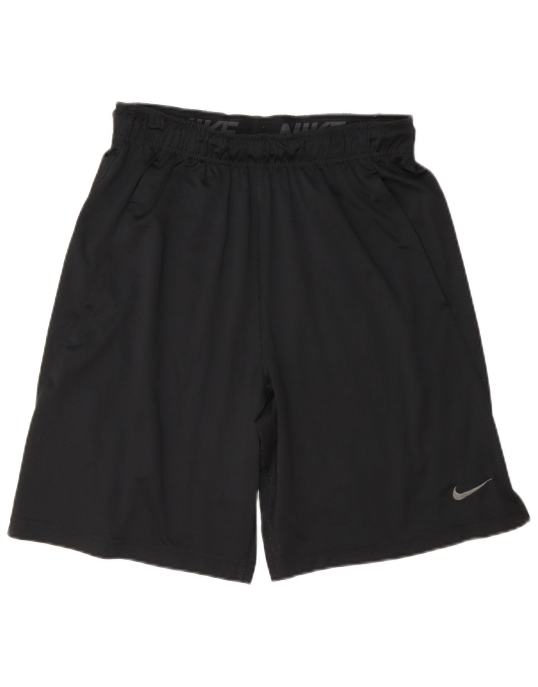 Short de sport Nike Dri Fit pour hommes, petit, noir, polyester