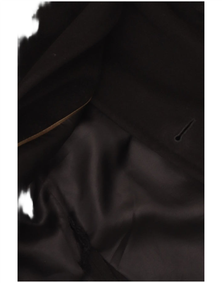 Hugo Boss Manteau pour homme IT 54 2XL Laine vierge noire