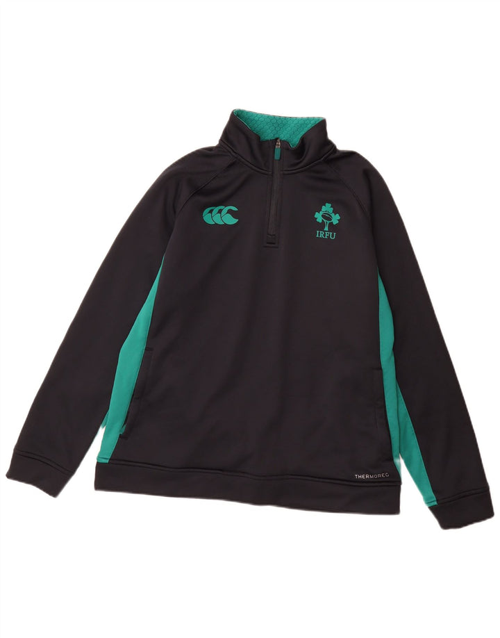 Canterbury Sweat-shirt graphique IRFU pour garçon 11-12 ans Noir