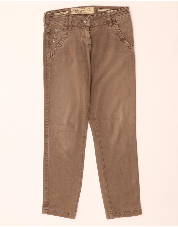 Jacob Cohen Jean slim sur mesure pour femme W27 L28 en coton marron