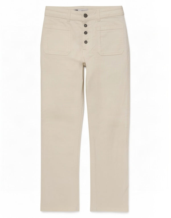 Zara Jean court droit pour femme EU 38 Small W28 L24 Blanc
