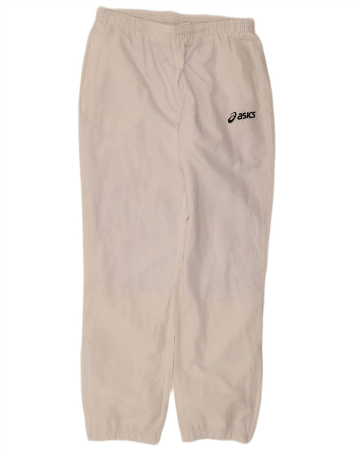 Asics Pantalon de survêtement pour homme Joggers XL Blanc Polyester