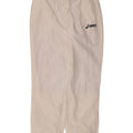 Asics Pantalon de survêtement pour homme Joggers XL Blanc Polyester
