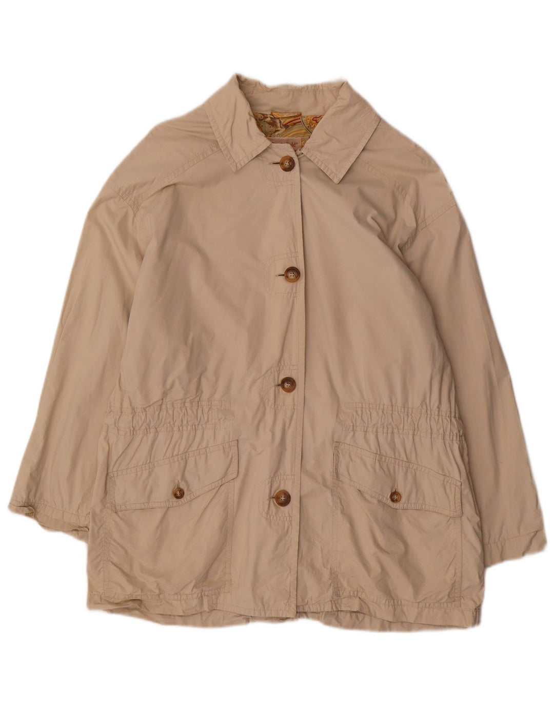 BROOKSFIELD Veste coupe-vent femme IT 42 coton beige moyen