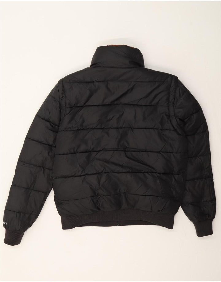 Calvin Klein Veste matelassée réversible pour homme UK 36 Small Marron Colorblock