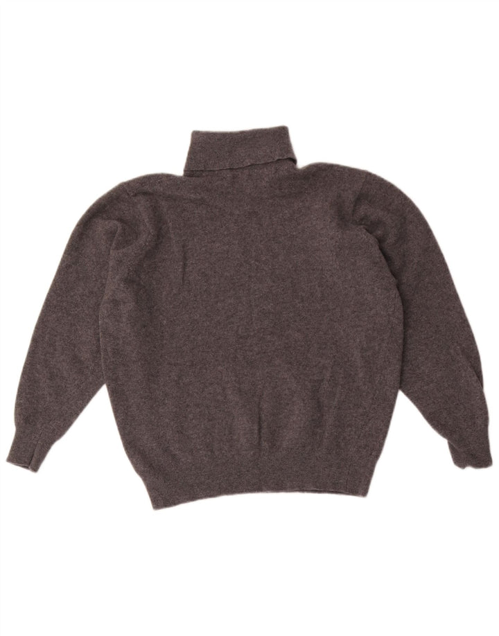 Hodgson Pull col roulé pour femme UK 14 Gris moyen moucheté