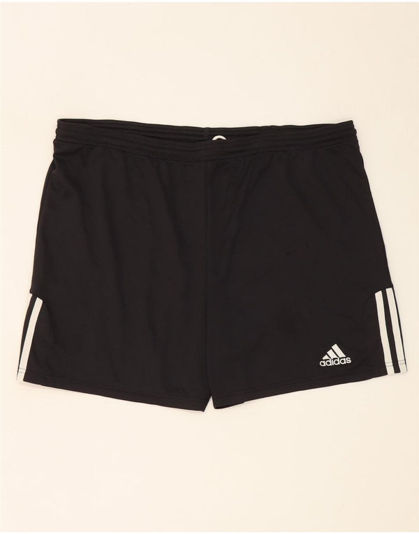 Adidas Short de sport pour homme Large Noir Polyester