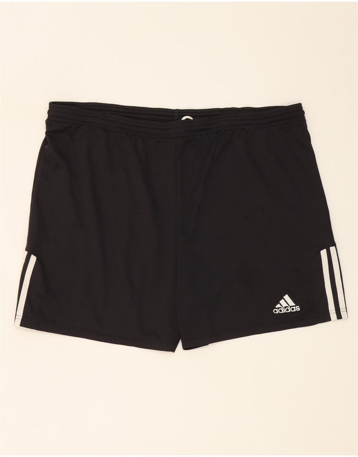 Adidas Short de sport pour homme Large Noir Polyester
