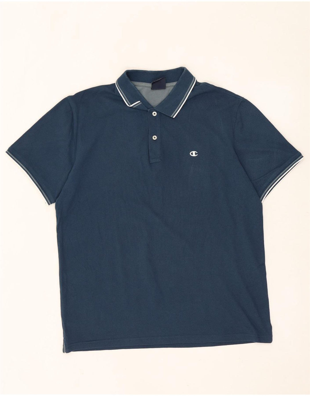 Champion Polo Homme Grand Bleu Marine