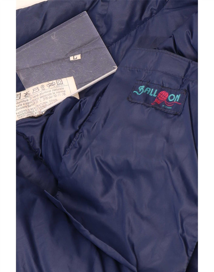 Ball On Veste matelassée pour homme UK 40 Large Bleu Marine Polyamide