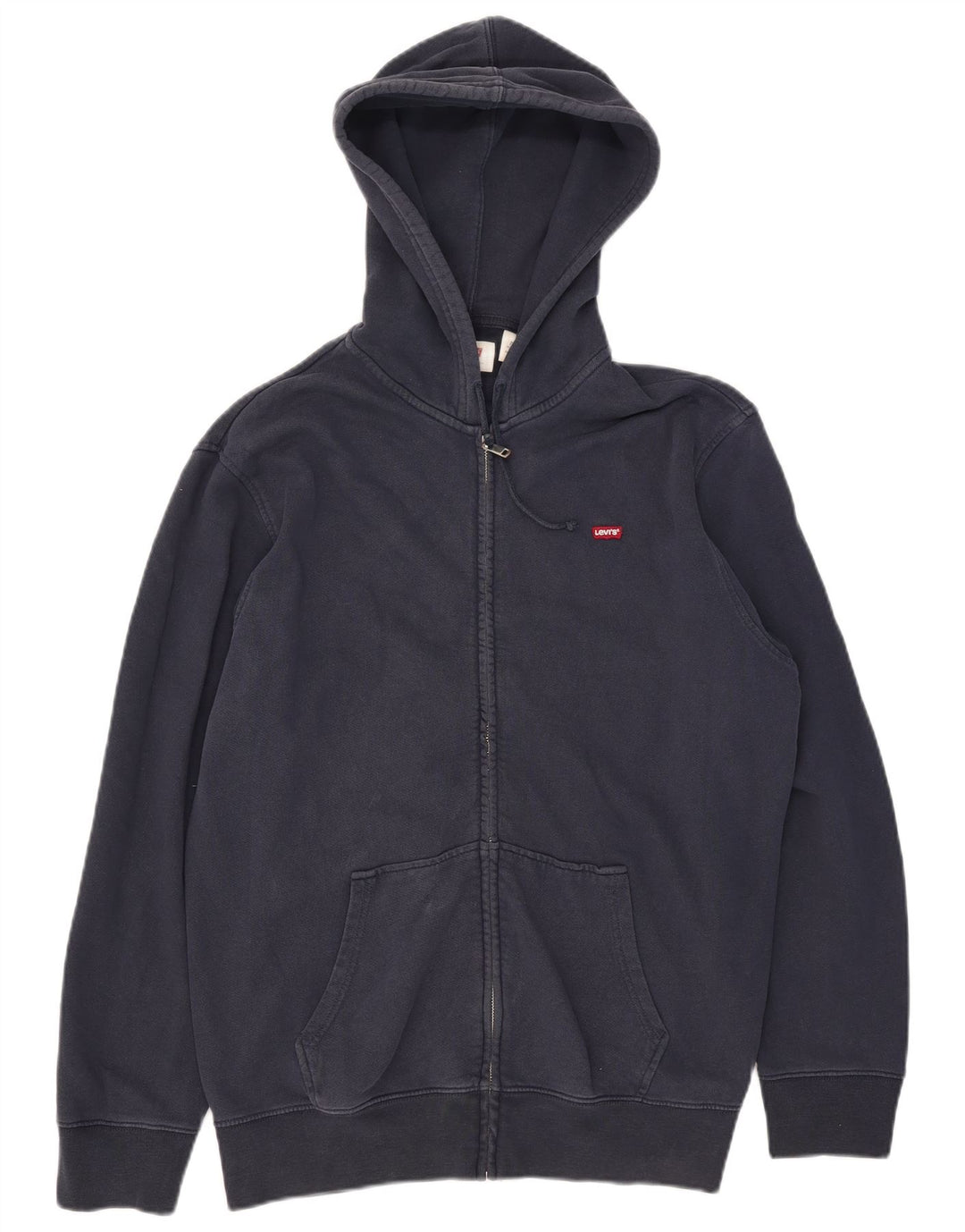 Levi's Pull à capuche Zippé XL Homme Bleu Marine Coton