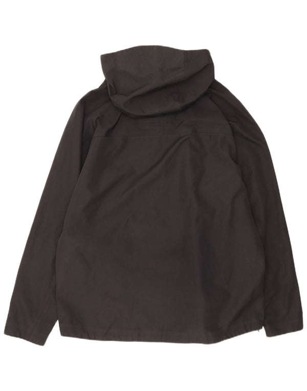 Superdry Veste coupe-vent à capuche pour hommes UK 44 2XL Noir Polyester