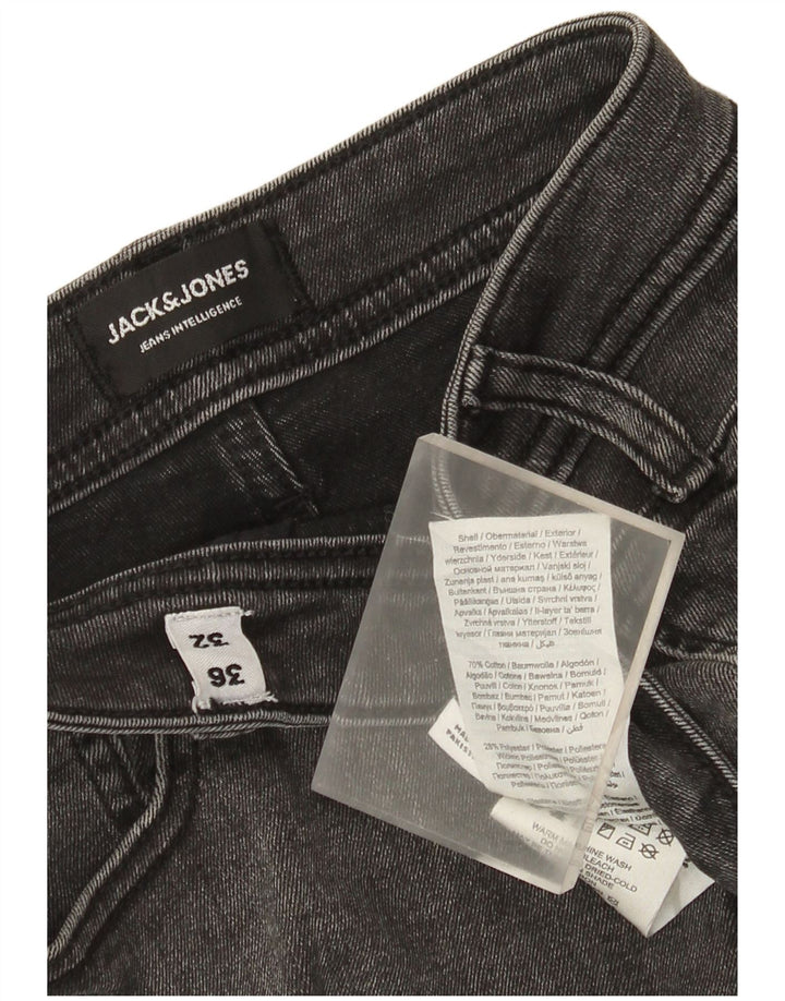 Jack & Jones Jean Slim Homme W36 L32 Gris Coton