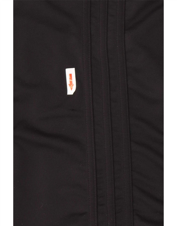 Adidas Femmes Clima 365 Survêtement Top Veste UK 14 Moyen Noir Polyester