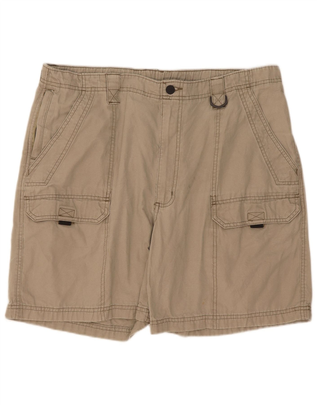 Wrangler Short Cargo Homme W38 XL Coton Beige
