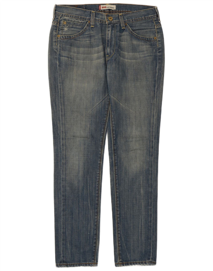 Levi's Jean 686 Slim Tapered Femme Bleu W30 L29