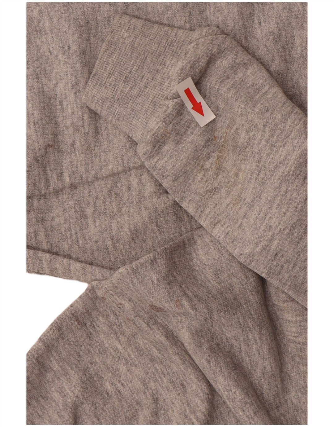 Wrangler Sweat-shirt pour homme en coton rayé gris Taille L
