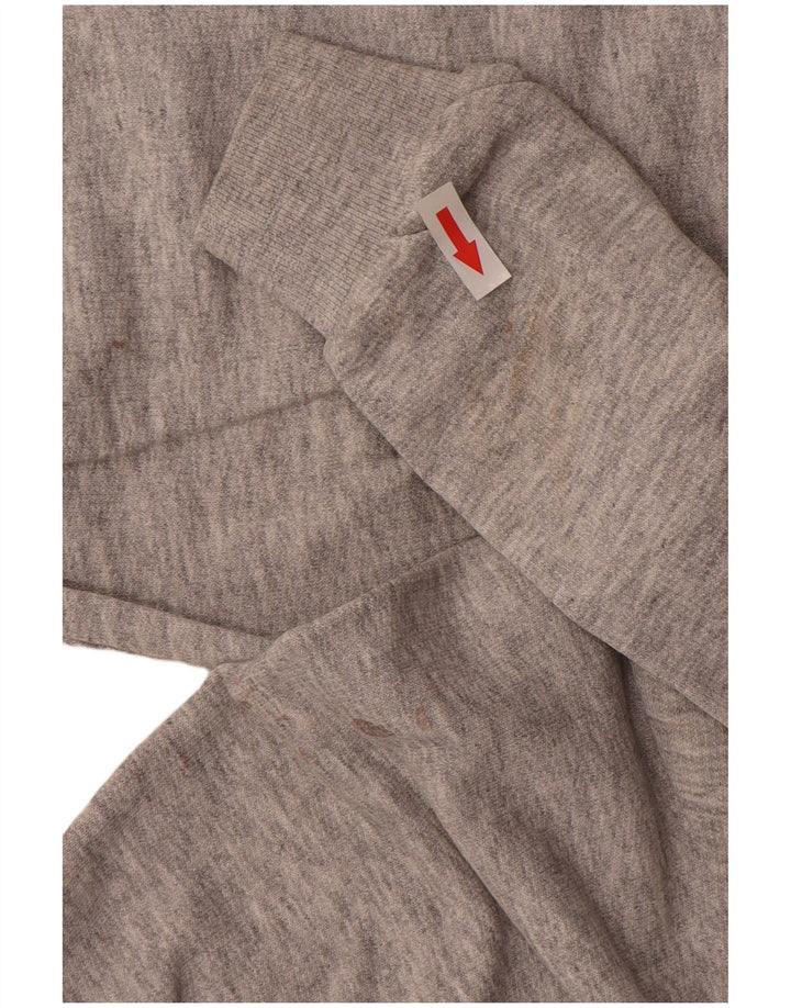 Wrangler Sweat-shirt pour homme en coton rayé gris Taille L
