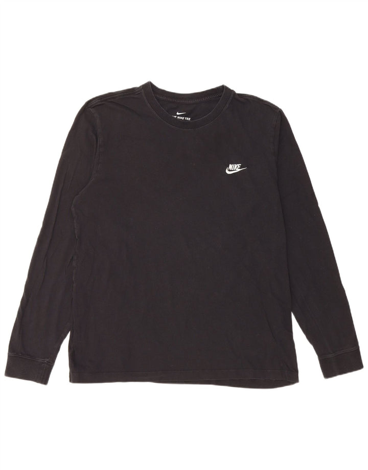 Nike Haut à manches longues pour homme en coton noir Taille L