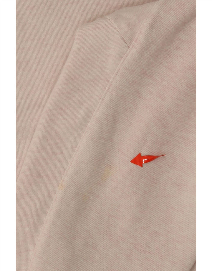 ADIDAS Pull à capuche pour homme Grand coton rose