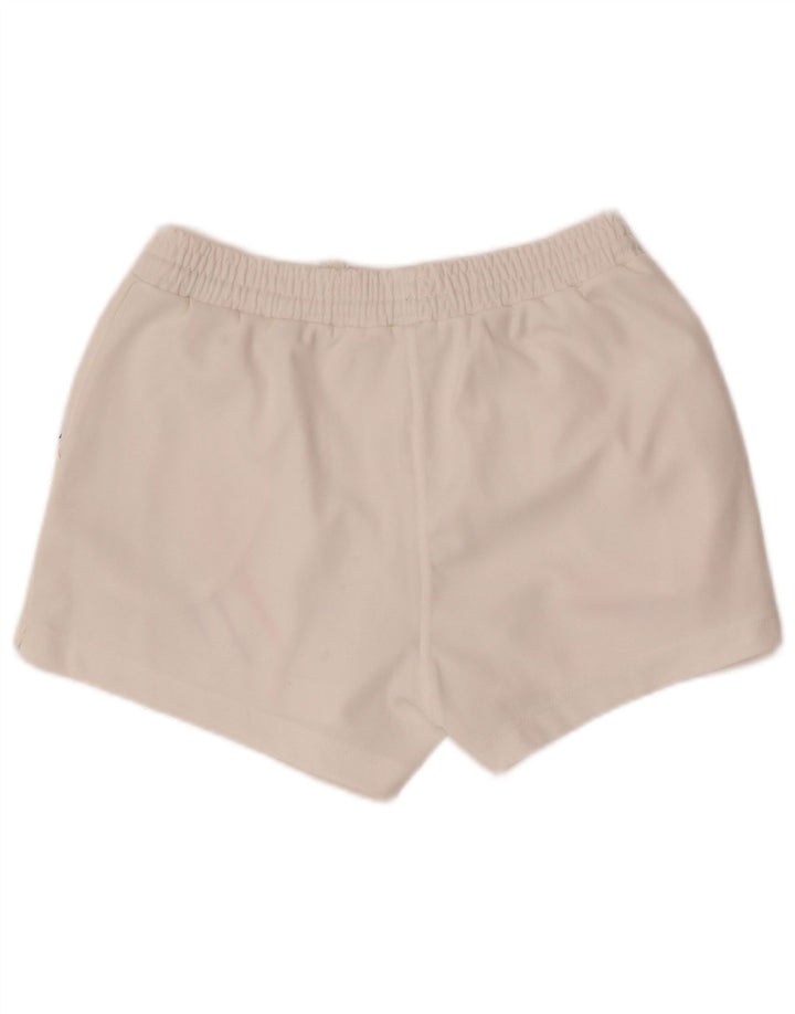 Lotto Short de sport pour femme UK 12 Medium Blanc Géométrique