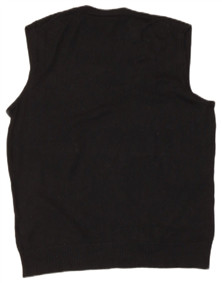 Marks & Spencer Débardeur pour femme UK 16 Large Noir Viscose