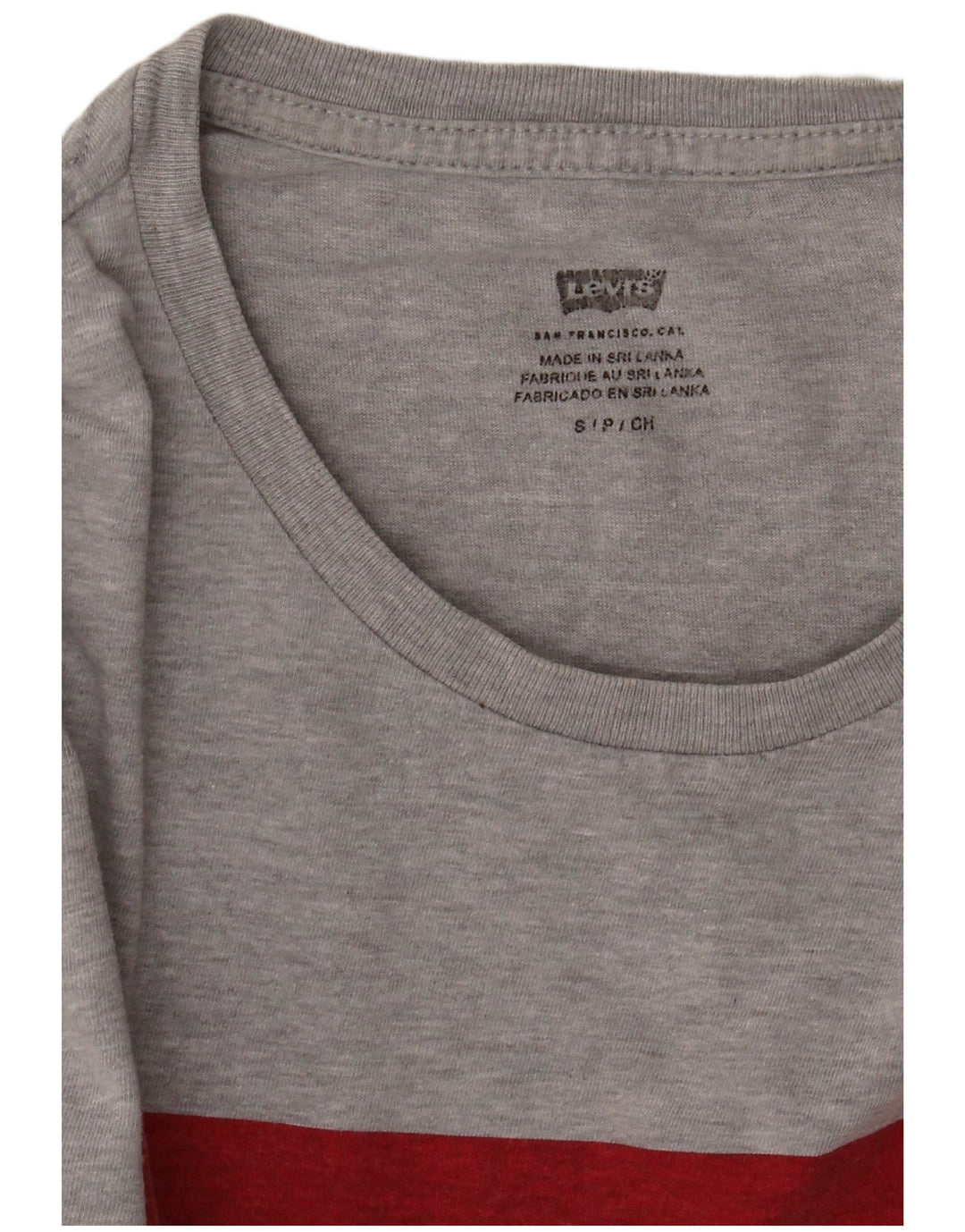 Levi's Tee-Shirt Graphique Homme Petit Gris
