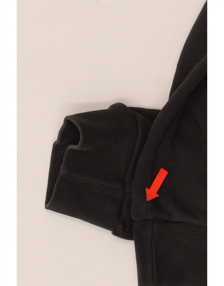 Adidas Sweat-shirt graphique pour homme en coton noir moyen