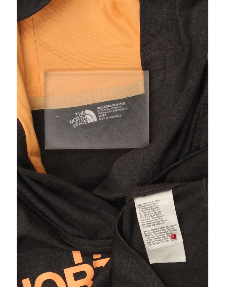 The North Face Pull à capuche graphique pour femme UK 12 Gris moyen Polyester