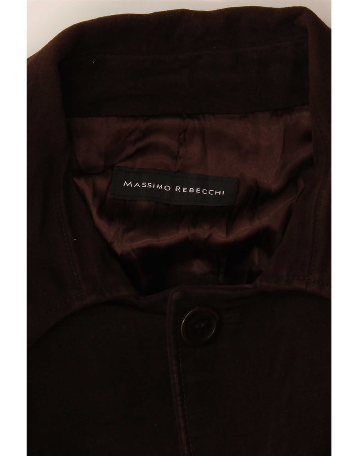 Massimo Rebecchi Manteau pour homme UK 38 Marron moyen