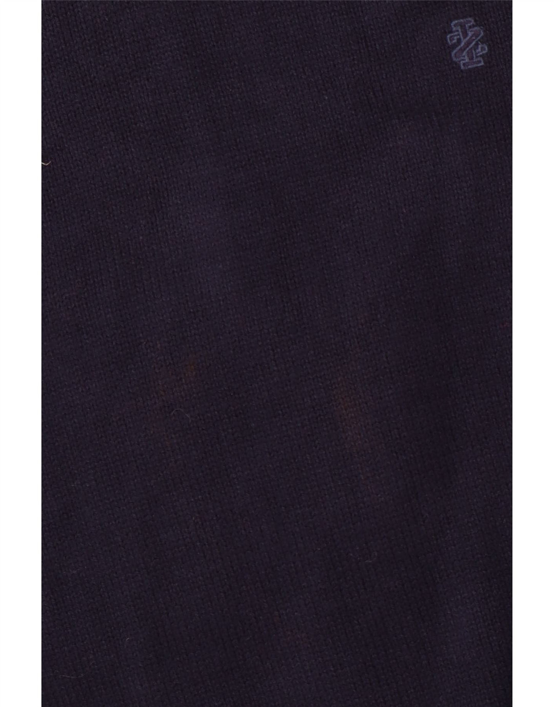 IZOD Pull col V Homme Grand Bleu Marine Coton