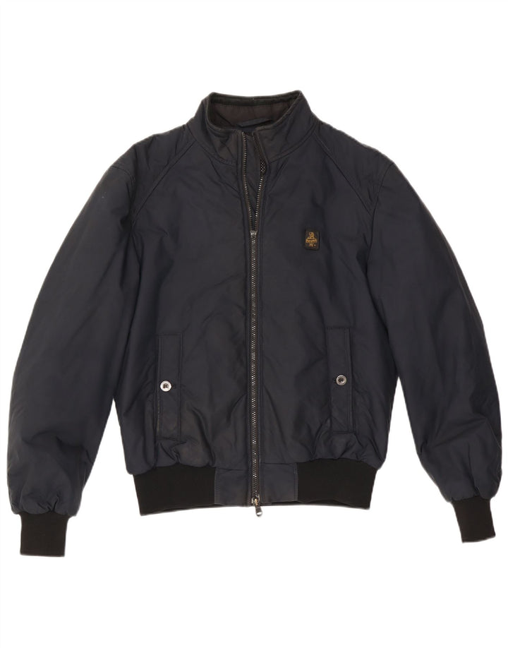 Refrigiwear Veste Bomber Homme UK 40 Large Bleu Marine Nylon
