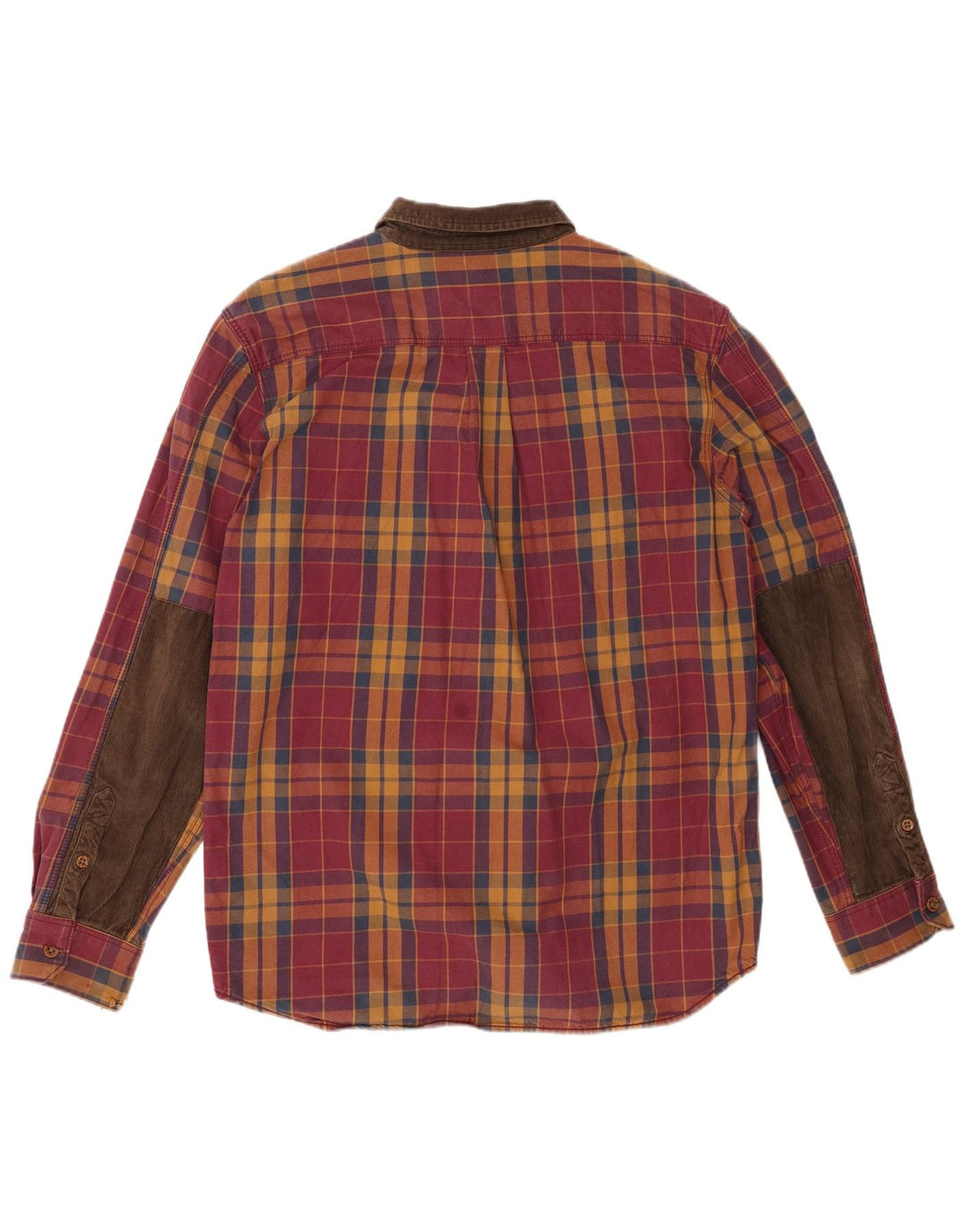 Vans Chemise Homme Grand Carreau Bordeaux