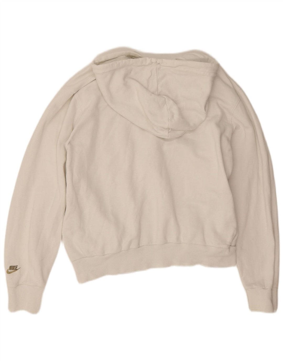 Nike Pull à capuche graphique en coton blanc moyen pour homme