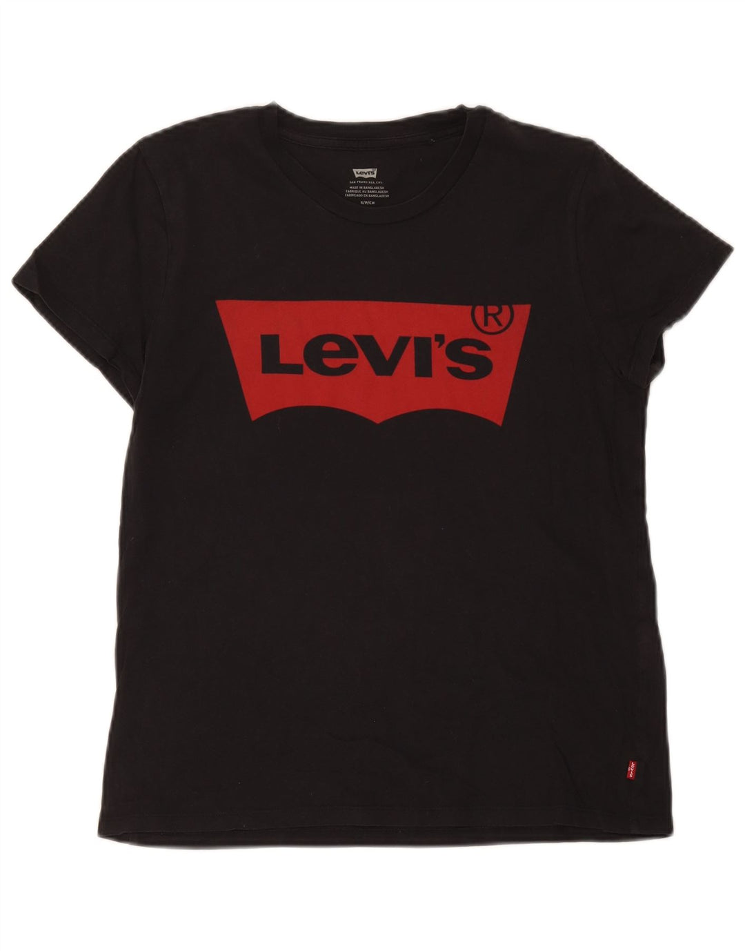 Levi's Tee-Shirt Graphique Homme Petit Noir