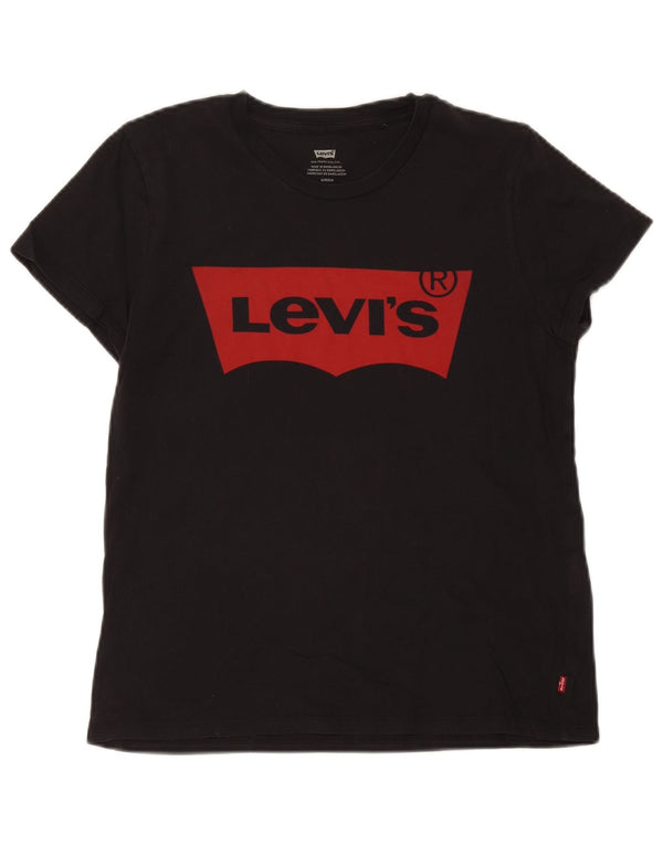Levi's Tee-Shirt Graphique Homme Petit Noir