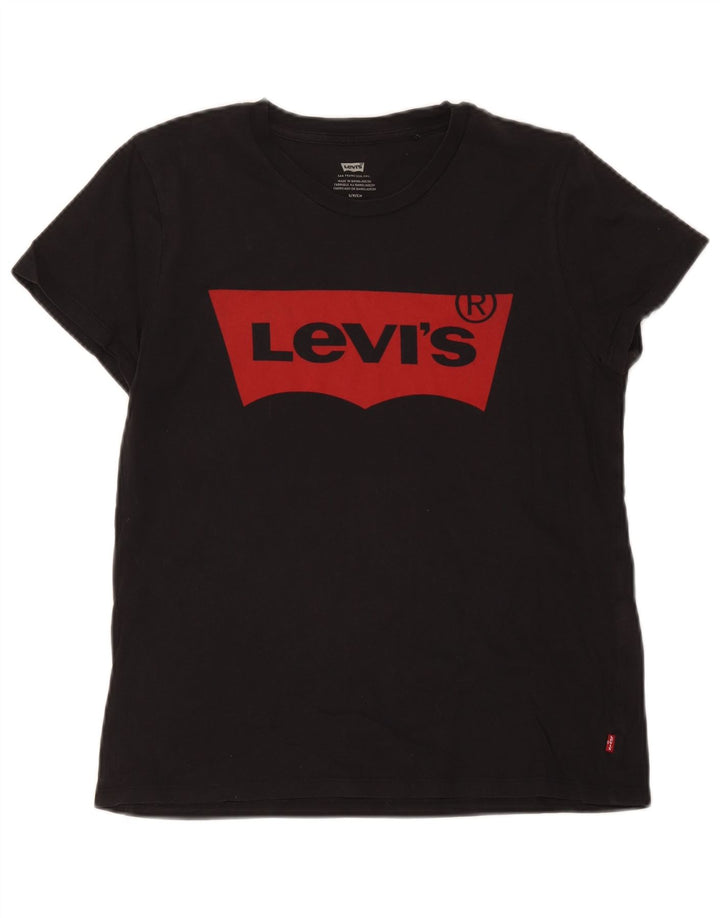 Levi's Tee-Shirt Graphique Homme Petit Noir