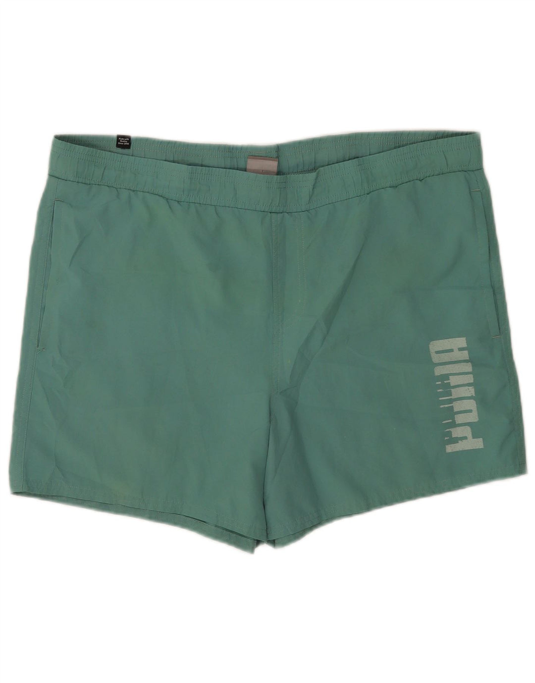 Puma Short de Bain Graphique Homme Vert Large Polyester
