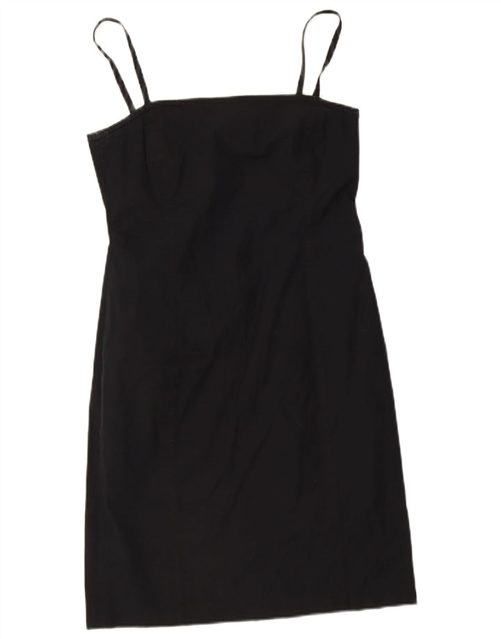 Colombo Robe d'été pour femme IT 46 Large en coton noir
