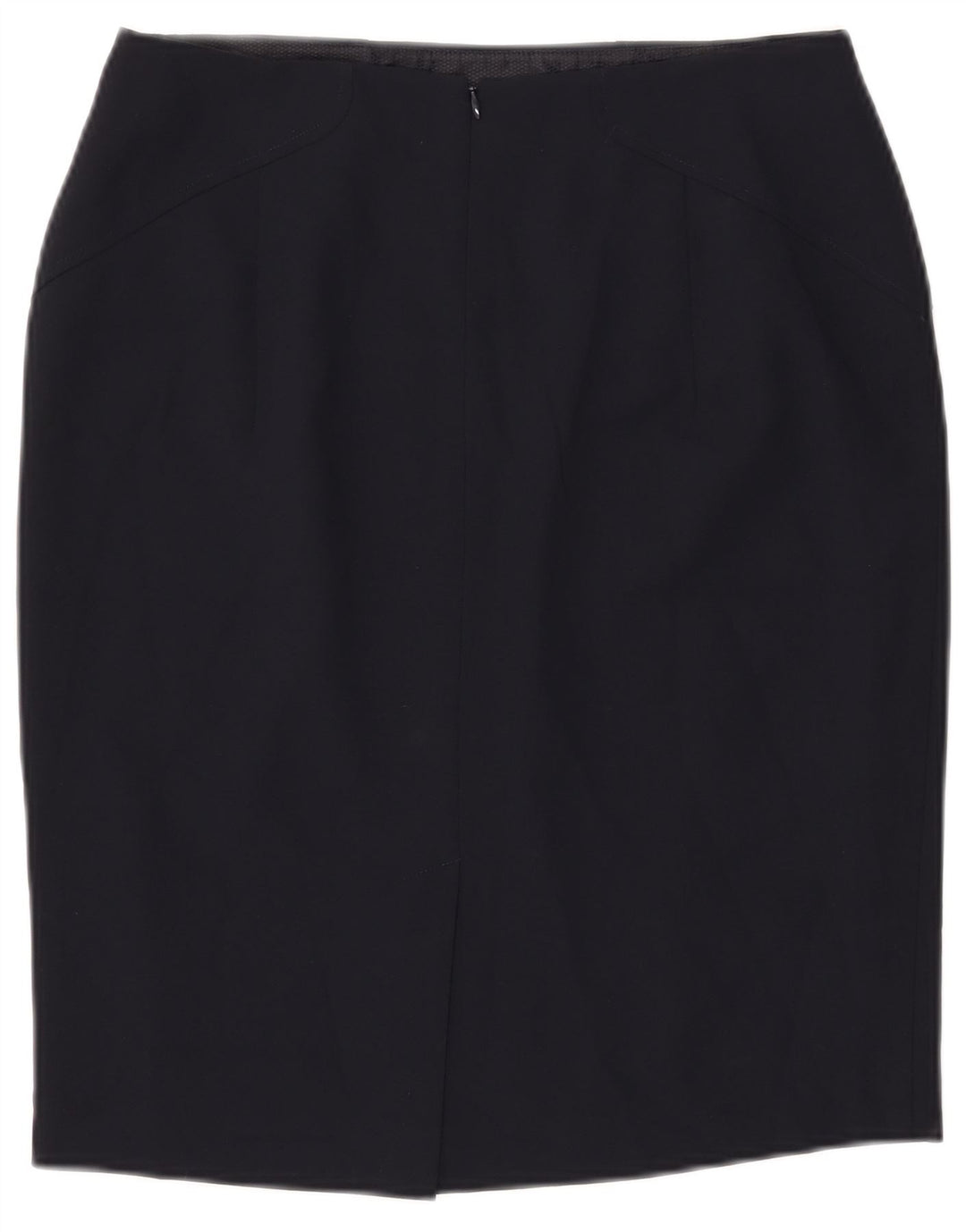John Lewis Jupe crayon pour femme UK 12 Medium W30 Bleu marine Polyester