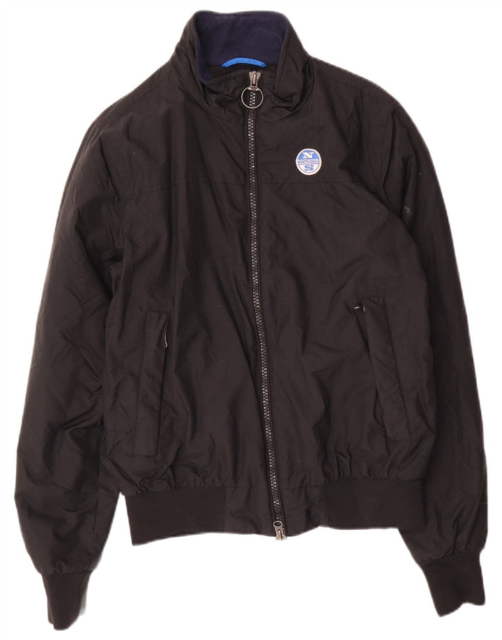 North Sails Veste Bomber Homme EU 36 Petit Noir Polyamide