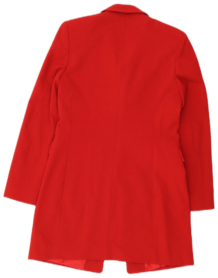 Marks & Spencer Veste blazer longue St. Michael pour femme UK 8 Small Rouge