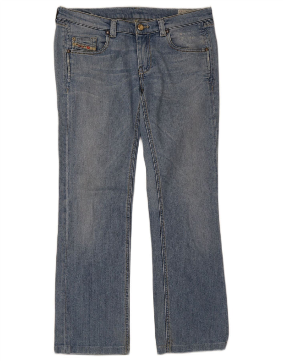 Diesel Jean Bootcut Doozy Femme W29 L26 Bleu Coton