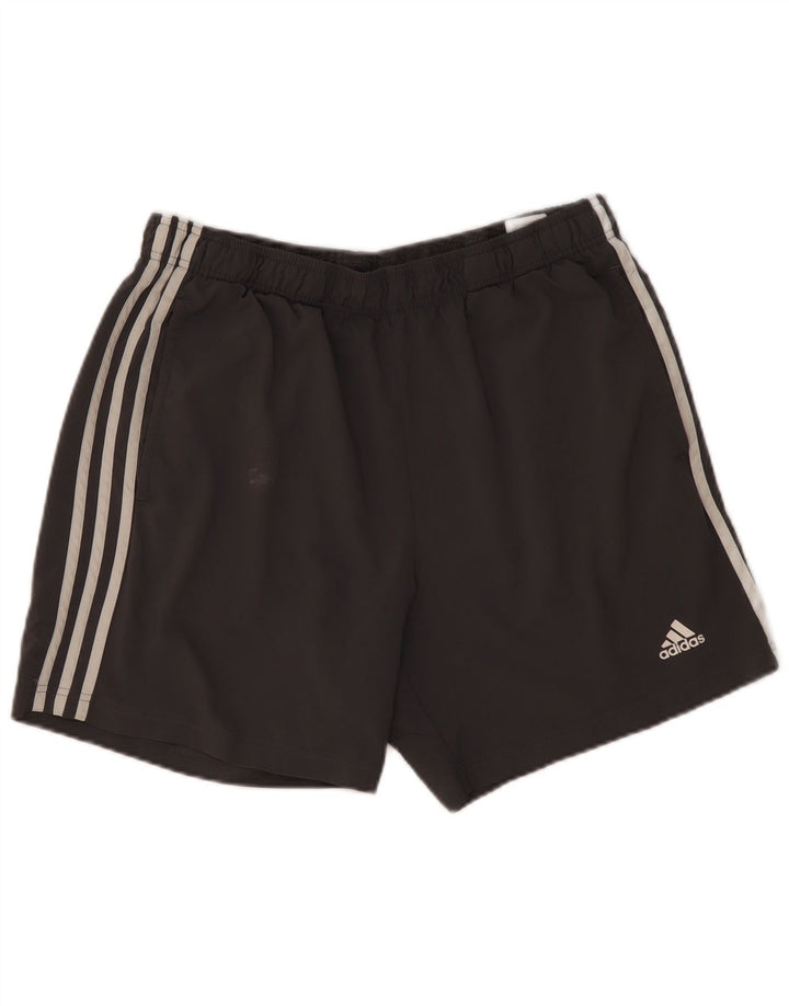 Adidas Short de sport pour homme Large Gris Polyester
