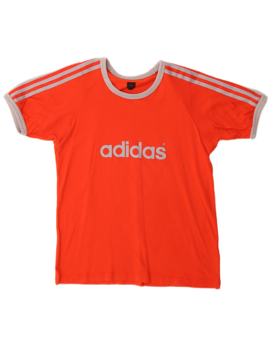 Adidas T-Shirt Graphique Homme Rouge Moyen Coton