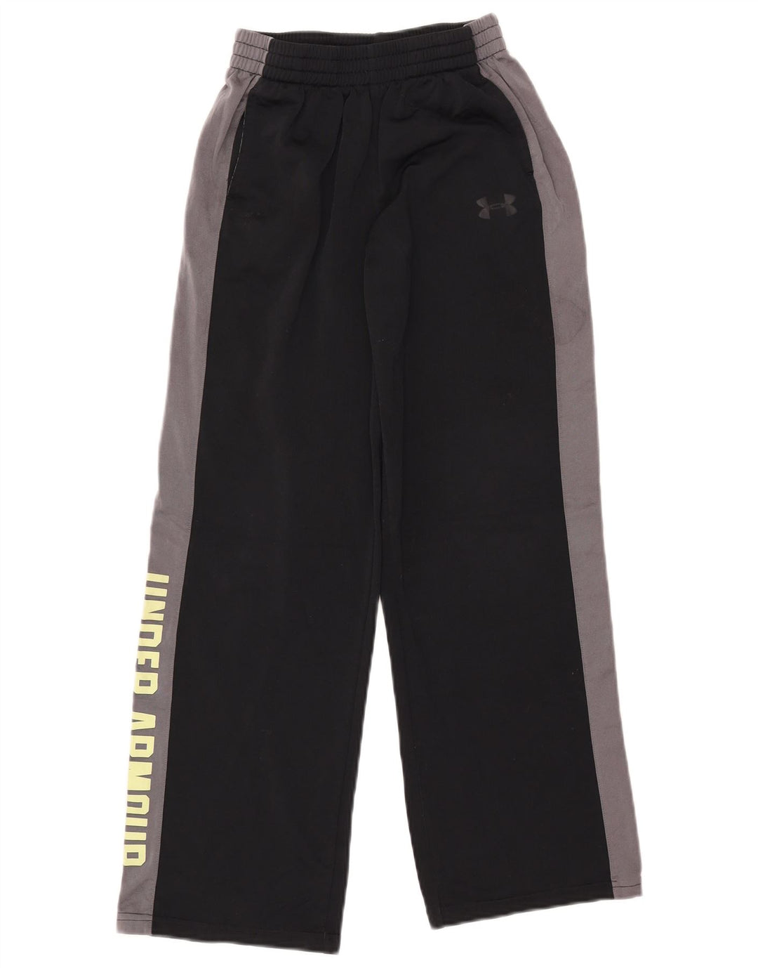 UNDER ARMOUR Pantalon de survêtement pour fille 11-12 ans Large Noir Colourblock