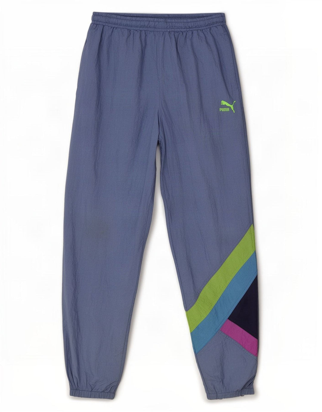 Puma Pantalon de Survêtement Joggers Homme Violet Moyen Colourblock Polyamide