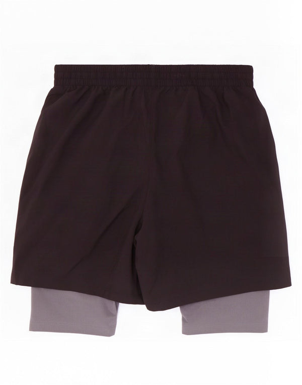 Under Armour Short de Sport Heat Gear Homme Grand Noir Polyester